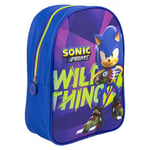 Sega Sonic Prime Backpack Kids Boys School Bag 29cm