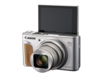 Canon PowerShot SX740 HS - Digitalkamera - kompakt - 20.3 MP - 4K / 30 fps - 40optisk x-zoom - Wireless LAN, Bluetooth - sølv