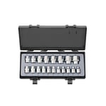 Force Socket Set 12quot 6punkts SAE 19delar