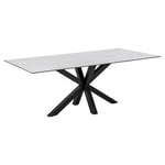 Urban Fusion Collection - Verdun Matbord 75x200x100 cm Vitt Akranes