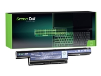 Green Cell - Batteri för bärbar dator (likvärdigt med: Acer AS10D31, Acer AS10D41, Acer AS10D51) - litiumjon - 6-cells - 4400 mAh - svart - för Acer Aspire 5733, 5741, 5742, 5742G, 5750G, E1 TravelMate 5740, 5742