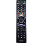 Leankle Remote Controller RMT-TX102D for Sony TV KDL-48R553C/ 48R555C/ 48WD650/ 48WD653/ 48WD655/ 49WD750/ 49WD751/ 49WD752/ 49WD753/ 49WD754/ 49WD755/ 49WD756/ 49WD757/ 49WD758/ 49WD759/ 55WD655