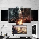 TOPRUN Modern Art print picture Tom Clancy's Rainbow Six Siege The Last Stand 5 pieces wall art decor Paintings on canvas for office Home decor 5 panel oil pictures print on canvas for living room