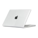 MacBook Air 13 M2/M3 (2022-2024) - Tech-Protect Smartshell Deksel - Crystal Clear
