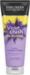 John Frieda Violet Crush for Blondes Toning Conditioner for Blonde Hair, Purple
