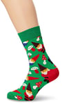 Happy Socks Unisex Garden Gnome Socks, Multicolour (Multicoloured ), 7 10 UK