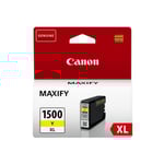 Bläckpatron CANON PGI-1500XL gul