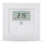Homematic IP 143159A0A Thermostat Mural avec Capteur d’humidité de l’air Blanc