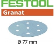 Abrasif pour ponçeuse FESTOOL Granat - Ø 77 mm