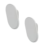 Mountson - Support Mural extérieur/intérieur Haut de Gamme pour Sonos Move Blanc - Paire