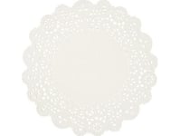 Tallriksunderlägg Vit Ca 35,5Cm 50St