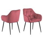 Urban Fusion Collection - Toulon Karmstol Sittdyna Vic tyg korall