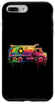 Coque pour iPhone 7 Plus/8 Plus Camion poubelle de recyclage Pop Art