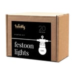 Twinkly Festoon Smart belysning 20 RGB G45 LED