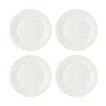 Royal Doulton 1815 Pure S/4 Plates 23cm/9in White