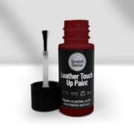 RED Leather Touch Up Paint 15ml scratches & small marks on bags sofa shoes cars
