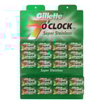 Gillette 7 O'Clock Super Stainless Dubbeleggade Rakblad 100-pack