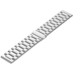 Suitable for Fitbit Blaze Watch Stainless Steel Strap Blaze Bracelet Metal Wrist Strap Sports Steel Strap And Bezel Silver strap