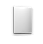 Svedbergs Ista spejl med lys, touch, dæmpbar, 60x80 cm, hvid
