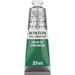 Winsor & Newton 37ml Winton Oil Colour Tube - Oxide Of Chromium,1414459
