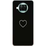 Xiaomi Mi 10T Lite 5G Transparent Mobilskal Hjärta
