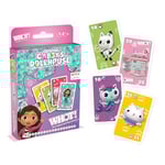 Winning Moves Top Trumps WHOT! Gabby et la Maison Magique Jeux de Cartes - Jeu de Société - Jeu de batailles - Jeu de Voyage - De 2 à 6 Joueurs - A partir de 5 Ans