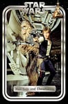 Poster 34344 Han Solo & Chewie Retro
