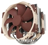 Noctua NH-D15, Premium CPU Cooler with 2x NF-A15 PWM 140mm Fans (Brown)