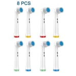 Electric Toothbrush Heads Compatible With Oral B Braun Replacement Brush Head 8