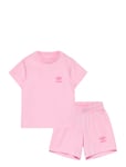 Short Tee Set *Villkorat Erbjudande Sets With Short-sleeved T-shirt Rosa Adidas Originals adidas