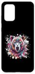 Galaxy S20+ Polar Bear Head | Animal Portrait Popart Colorful Case