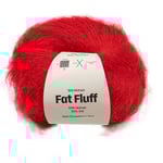 Silk Mohair Fat Fluff 25 gr Wild Strawberry red A797 Adlibris