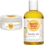 Burt'S Bees Nourishing Mama Bee Duo. Set Includes Mama Bee Belly Butter & Mama B