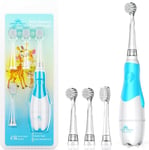 Dada-Tech Baby Electric Toothbrush, Toddler Teeth Brushes with Smart LED Timer 4