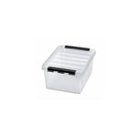 Förvaringsbox med lock 8L transparent