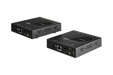 StarTech.com HDMI KVM Extender over IP Network - 4K 30Hz HDMI and USB over IP LAN or Cat5e/Cat6 Ethernet (100m/330ft) - Remote KVM Console - video/audio ekspander - HDMI - TAA-kompatibel