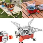 UK Multi personOutdoor Mini Picnic Gas Burner Camping  BBQ  Butane Stove Cooker