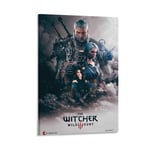 YZLI The Witcher 3 Wild Hunt Poster Decorative Painting Canvas Wall Art Living Room Posters Bedroom Painting 12x18inch(30x45cm)