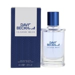David Beckham Classic Blue 40ml Eau de Toilette Spray for Men EDT HIM NEW