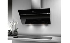 Airforce F211 80cm Wall Mounted Cooker hood with touch control Black Glass & Stainless Steel