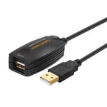 Câble d'extension USB 5 m Câble de données USB 3.0 fonctionne pour capteur Oculus Quest 2 VR Smart Laptop PC TV Xbox USB Extender Cord Fast Cabl, USB2.0 16FT-
