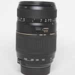 Tamron Used AF 70-300mm f/4-5.6 Di LD Macro 1:2 Lens Nikon