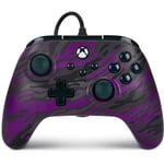 PowerA Advantage Wired Controller for Xbox Series X|S (Purple Camo)