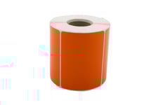 DÄCKETIKETT ORANGE, Blank, Plast