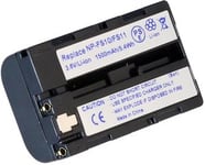 Kompatibelt med Sony Cyber-shot DSC-F55DX, 3.6V (3.7V), 1500 mAh