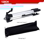 OENVAN 1.2/1.5M trépied de niveau Laser support de hauteur réglable avec adaptateur 5/8 ""outil de support de trépied pour niveau Laser - Type 120CM