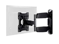 Monoprice TV Wall Mount Bracket For TVs 24in to 55in, Full-Motion Articulating, Max Weight 77lbs, VESA Patterns Up to 400x400, Rotating, UL Certified - Select Series