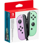 Nintendo JoyCon par spil controllerpar, Pastel Purple og Pastel Green, Switch.