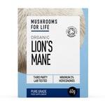 Mushrooms For Life Organic Lion&apos;s Mane - 60g Powder