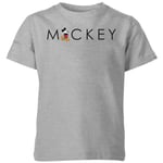 Disney Kick Letter Kids' T-Shirt - Grey - 11-12 Years - Grey